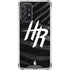NBA Houston Rockets Black Animal Print Galaxy A72 5G Clear Case